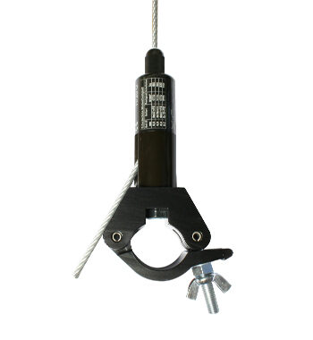 A Type 80 Reutlinger Cable Holder fitted with a T57010 Clamp - Doughty T37684