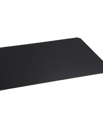 Clipsal BSL36VH-BK BSL Grid & Plate 6Gang Flat S/Steel Black