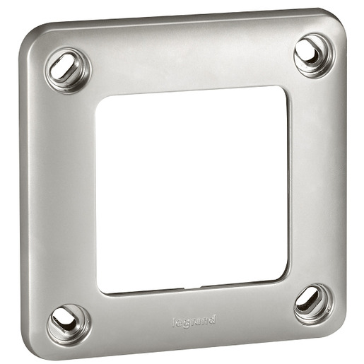 Legrand 77851 Soliroc Switch Plate Only 1Gang 110mm x 110mm