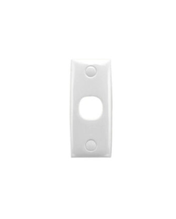 Clipsal 31-WE Plate Std Architrave 1Gang White