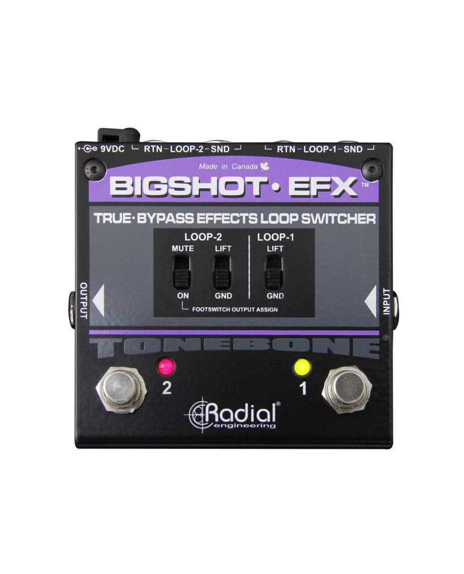 Radial Bigshot Efx Effects Loop Switcher 3