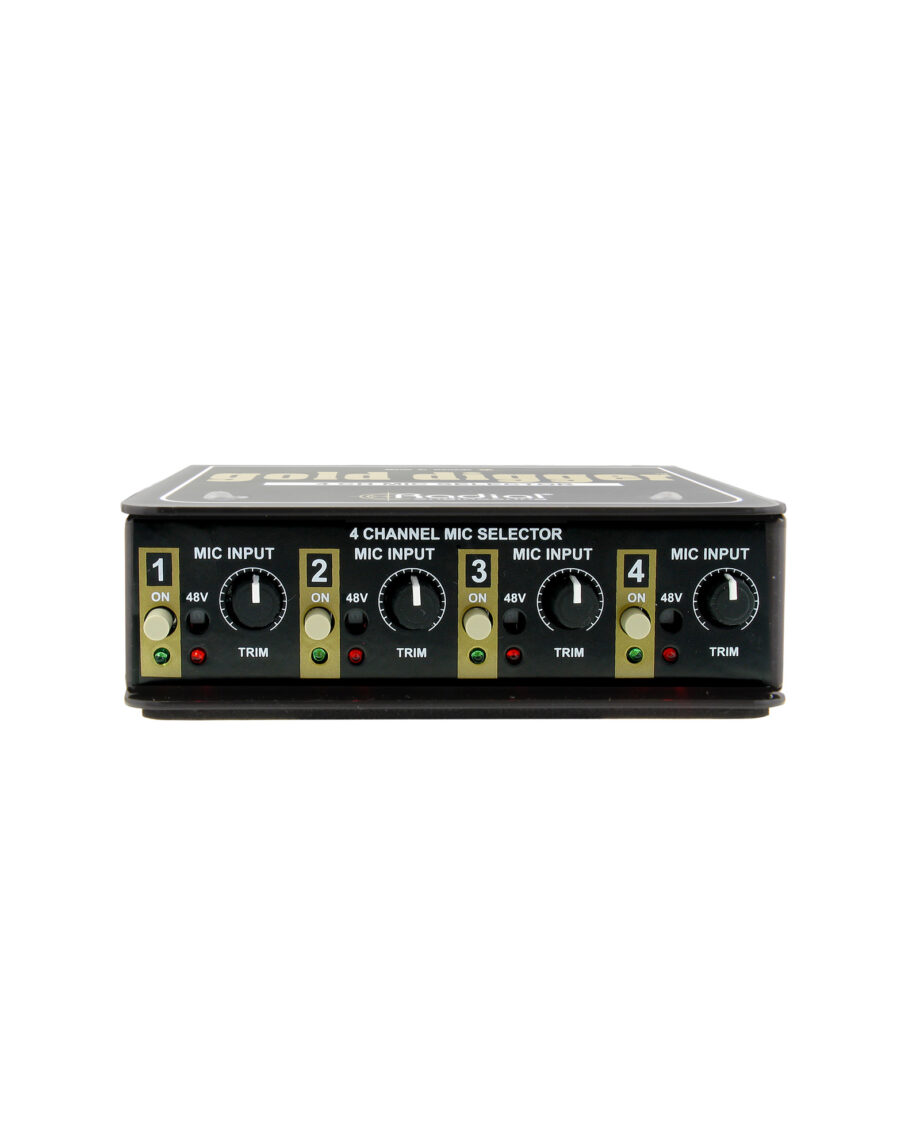 Radial Gold Digger 4 Channel Mic Selector 3