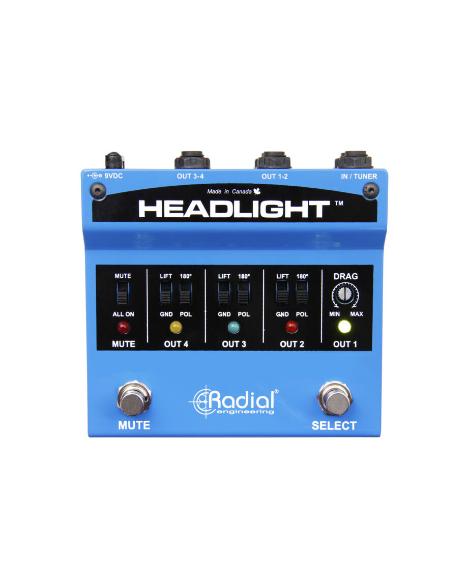 Radial Headlight Guitar Amp Selector 2