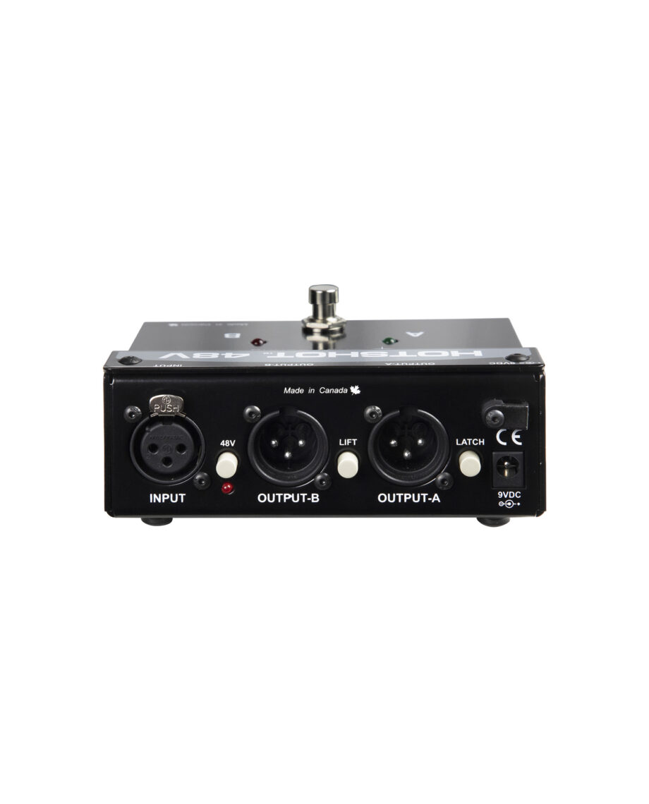 Radial Hotshot 48v Condenser Microphone Switcher 2