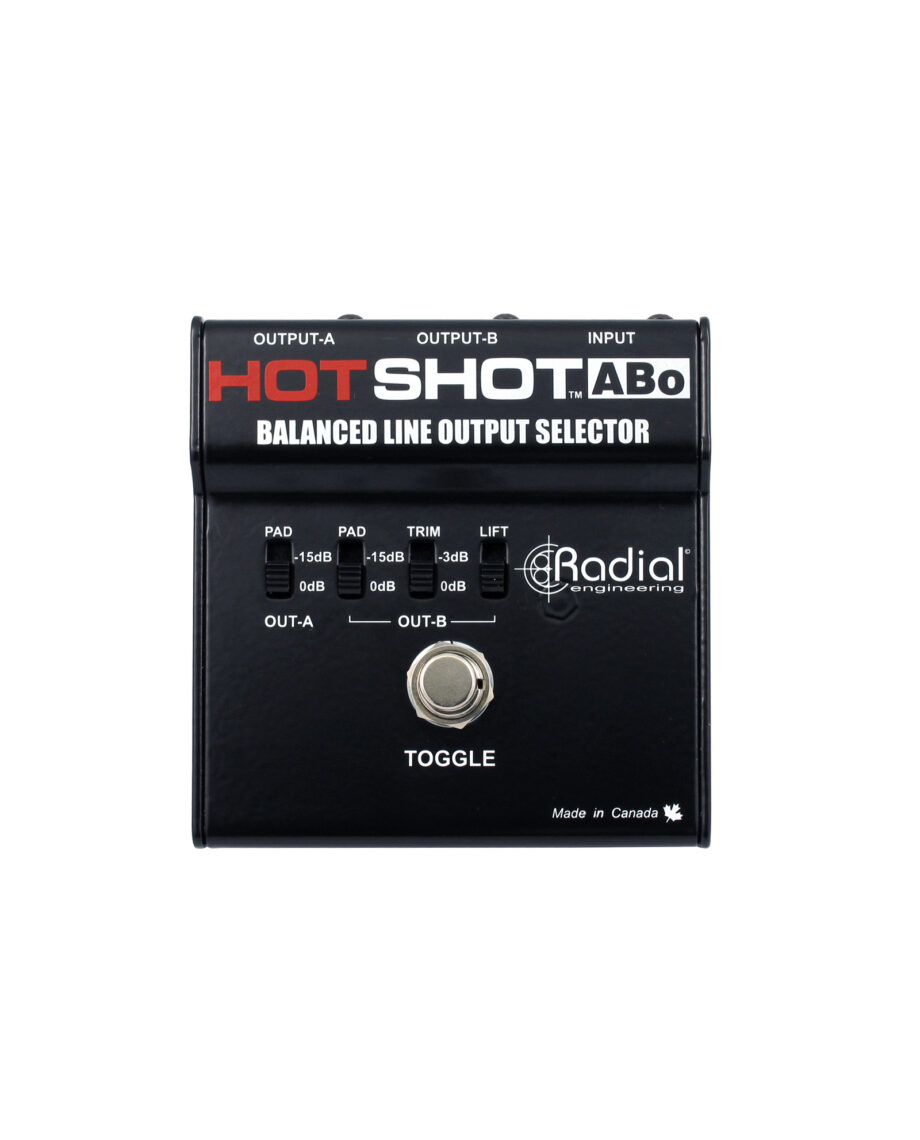 Radial Hotshot Abo Balanced Output Selector 2