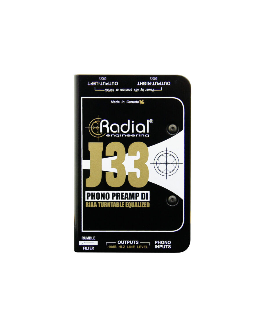 Radial J33 Phono Preamp & Di 2
