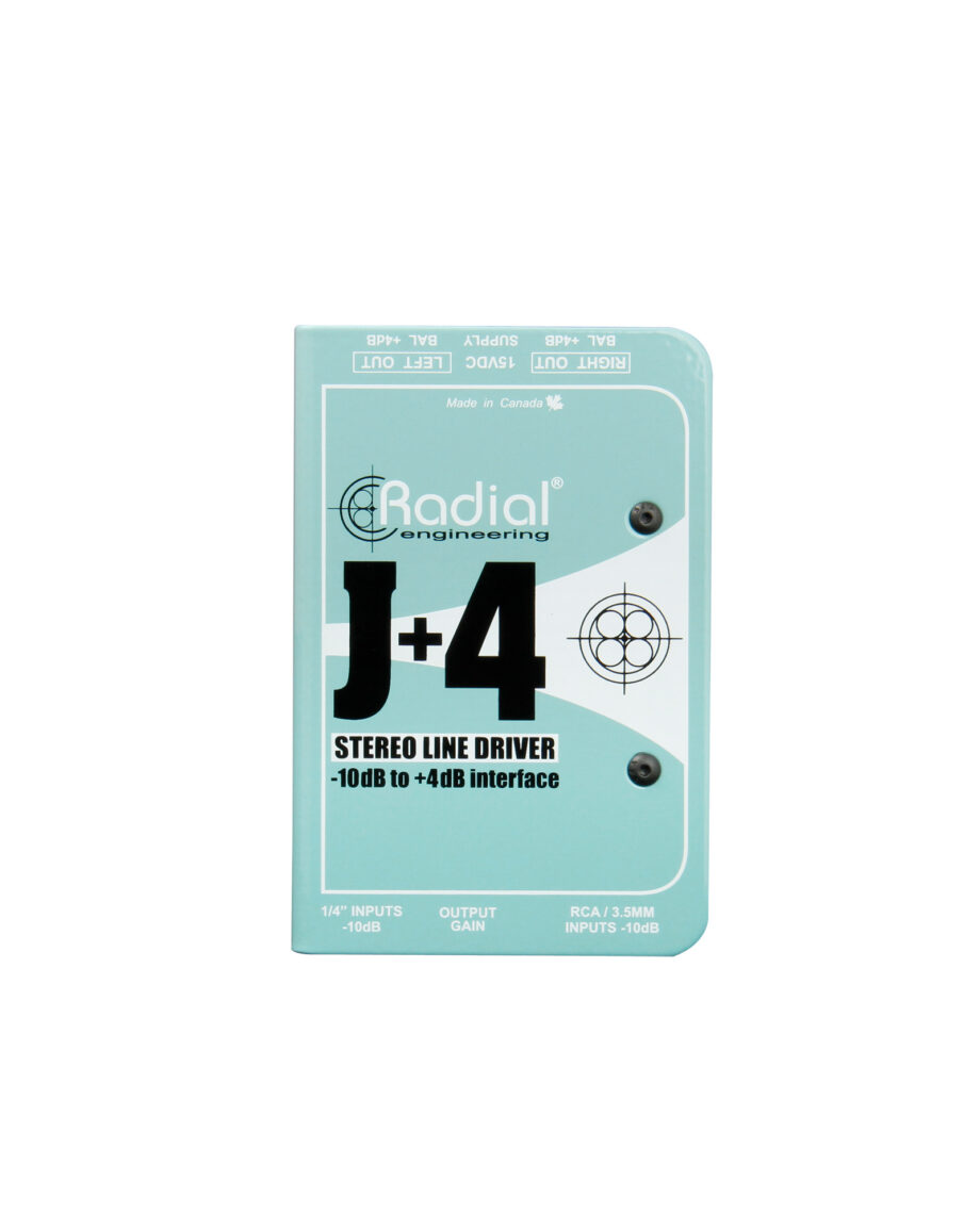 Radial J+4 Stereo Line Driver 2